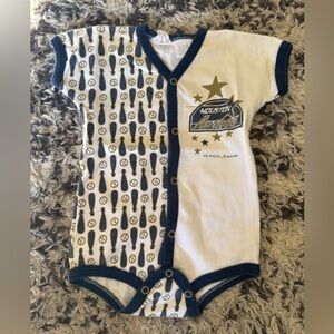 Authentic vintage MLB Houston Astros Kid Athlete 1994 onesie
